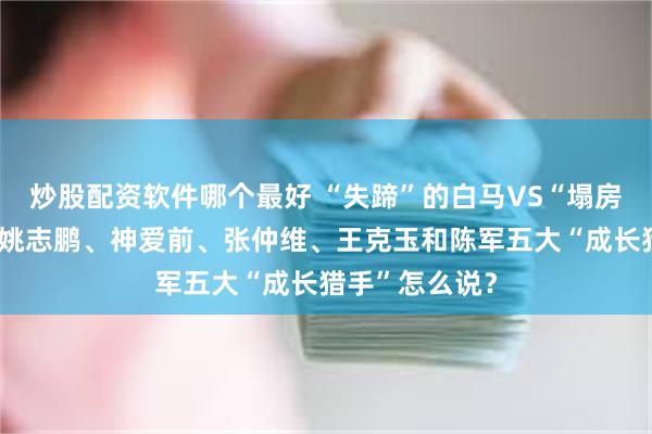 炒股配资软件哪个最好 “失蹄”的白马VS“塌房”的赛道！看姚志鹏、神爱前、张仲维、王克玉和陈军五大“成长猎手”怎么说？