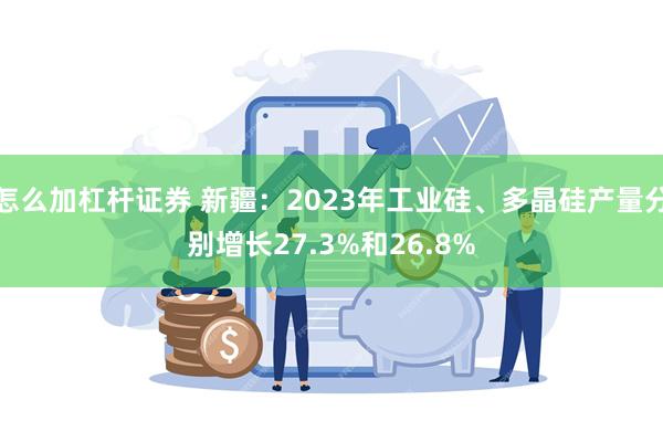 怎么加杠杆证券 新疆：2023年工业硅、多晶硅产量分别增长27.3%和26.8%